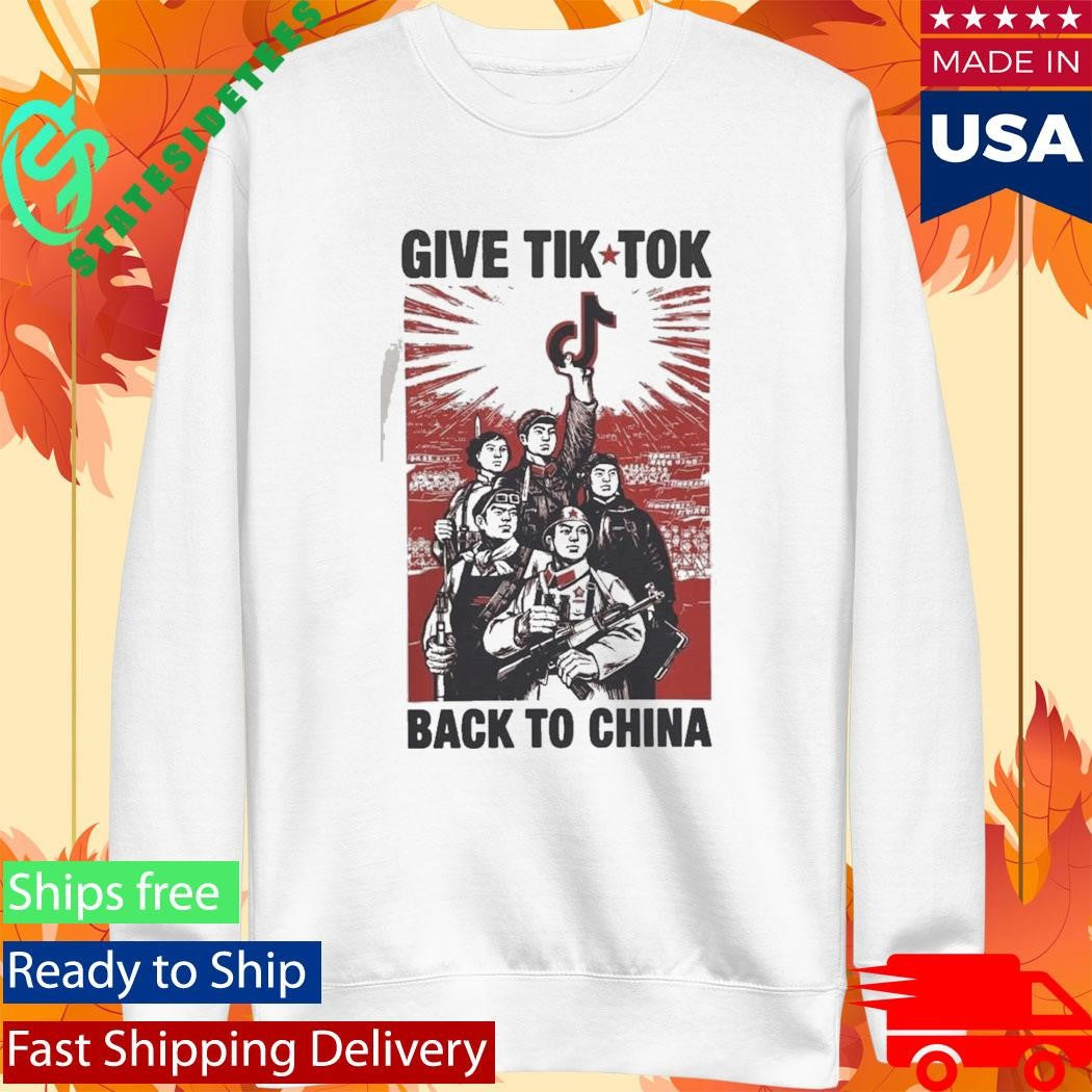 Give Tech Back To China 2026 T-Shirt