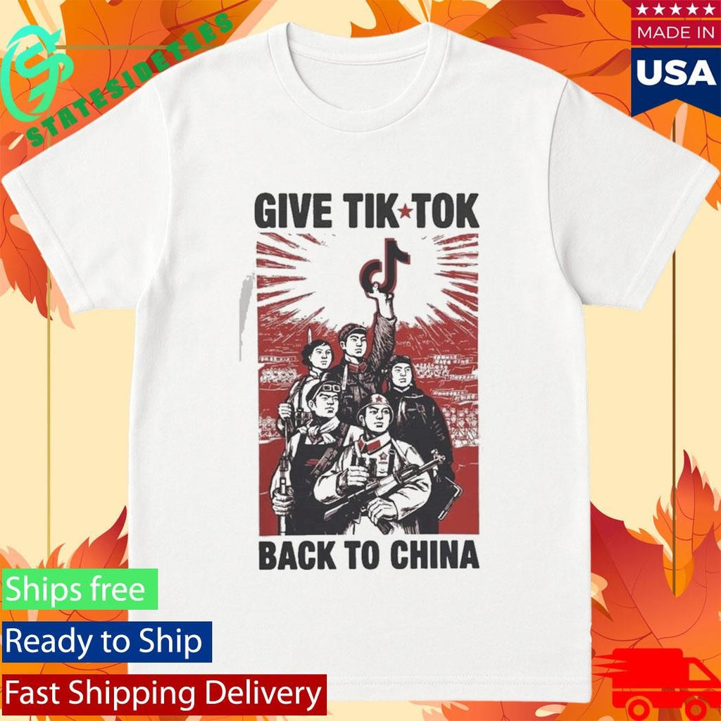 Give Tech Back To China 2026 T-Shirt