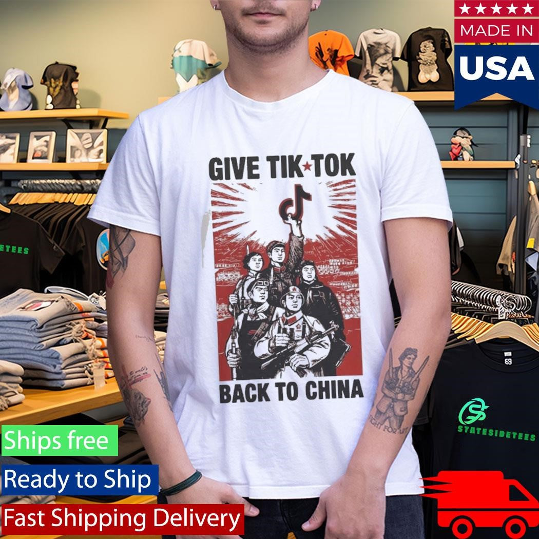 Give Tech Back To China 2026 T-Shirt