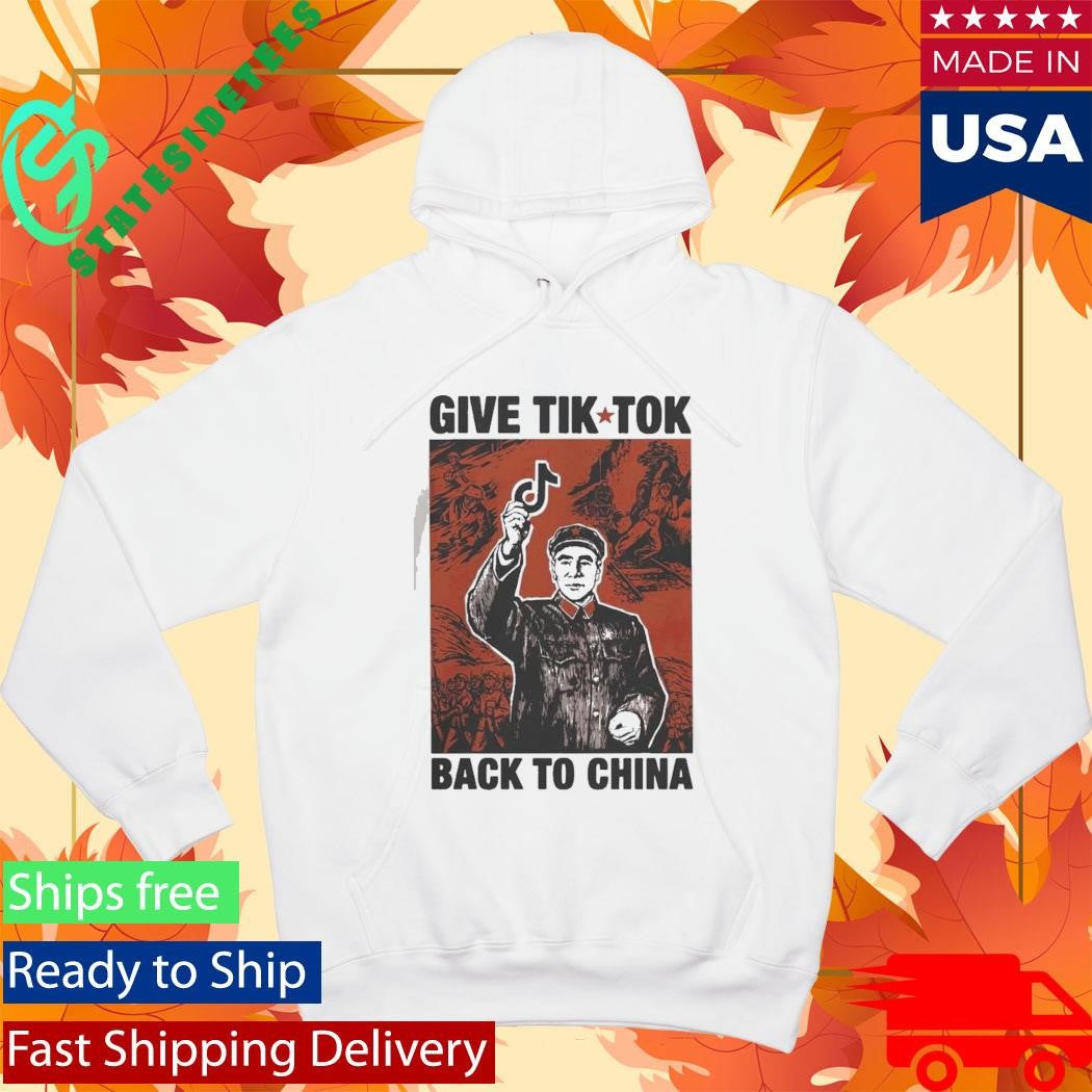 Give Tik Tok Tech Back To China 2026 T-Shirt