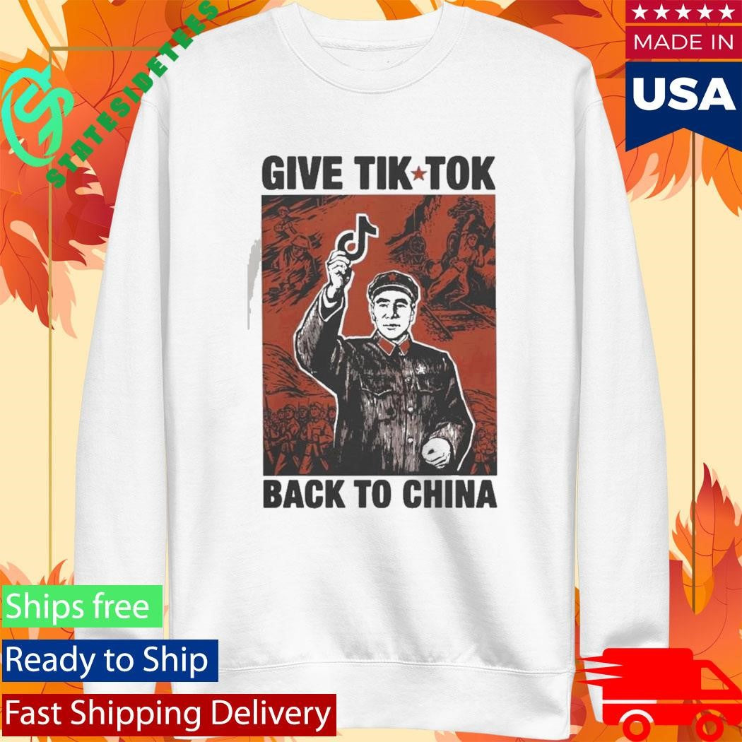 Give Tik Tok Tech Back To China 2026 T-Shirt