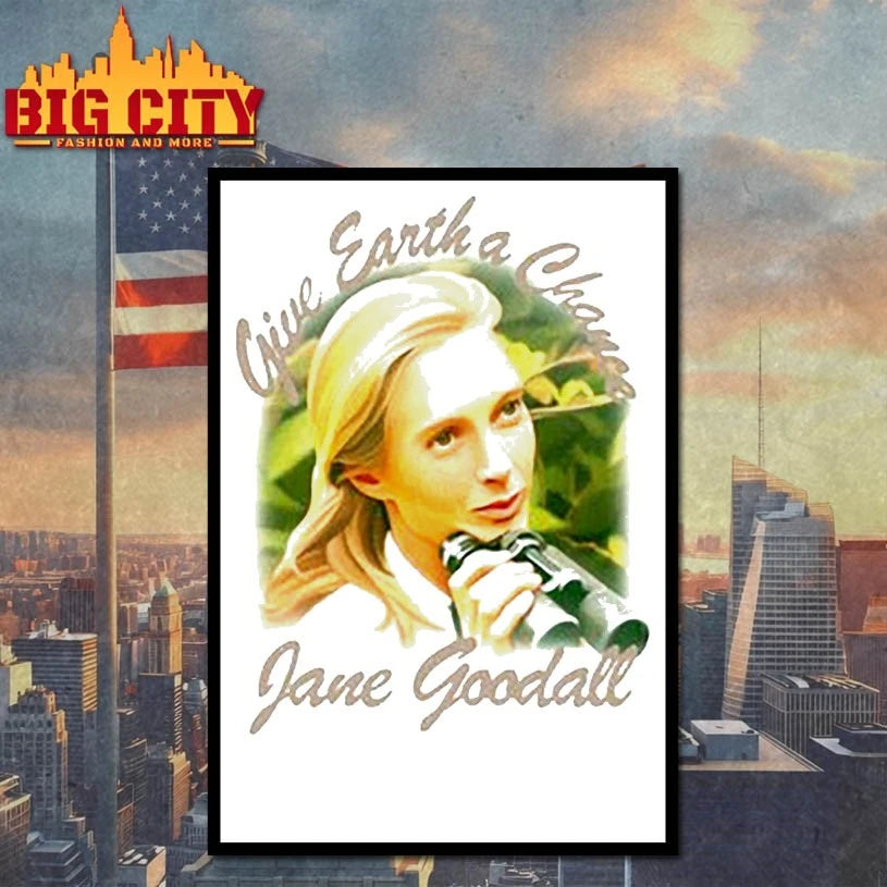 Give earth a chance jane goodall shirt