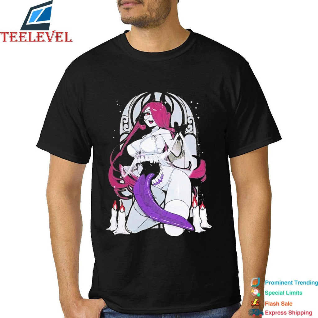 Giwi Gamersupps Anime Waifu Candles T-shirts