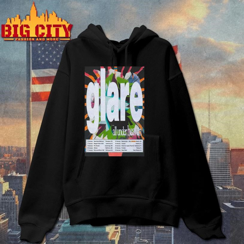 Official Glare January 2026 Tour Poster Shirt