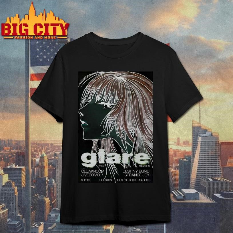 Glare The Bronze Peacock at House of Blues Houston TX Sept 15 2025 Poster shirt