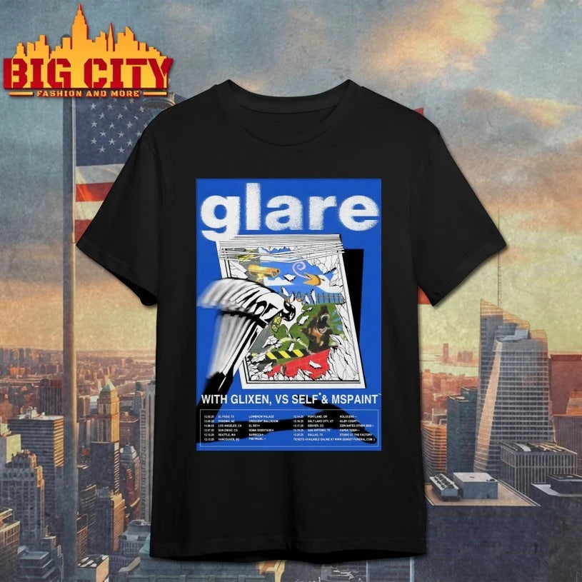 Glare West Coast Tour 2025 Poster shirt