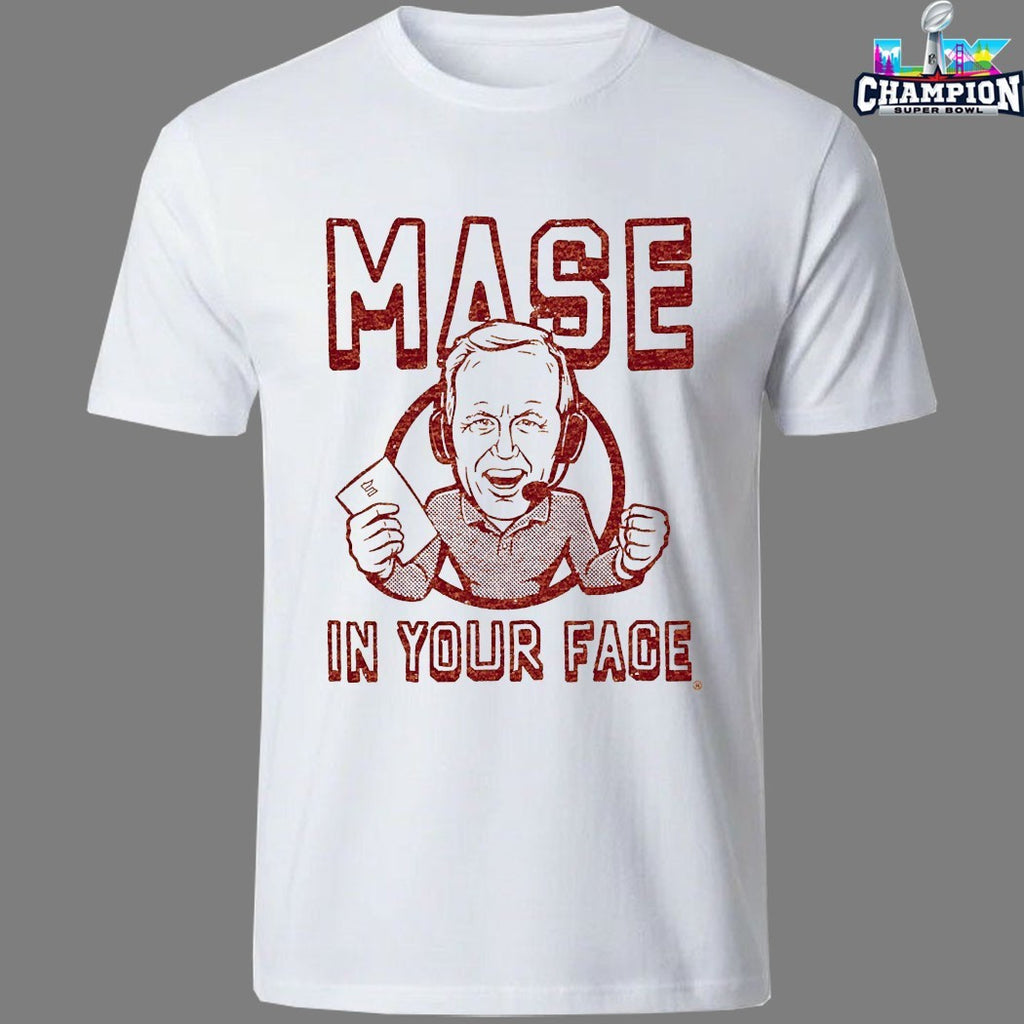 Glen Mason Mase In Your Face T-shirts