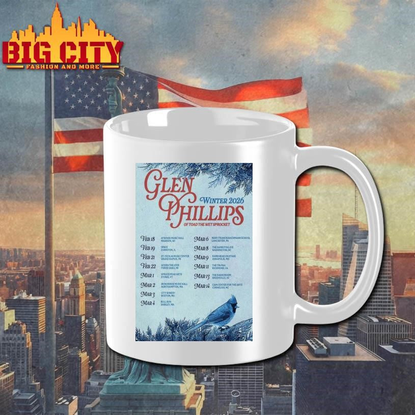 Glen Phillips Music Tour 2026 Poster Shirt