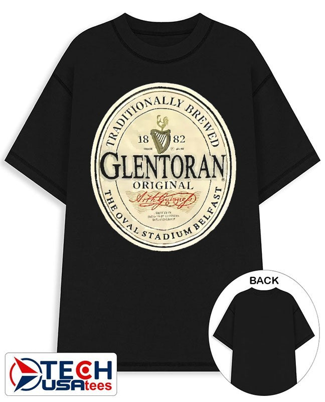 Glentoran Original 1882 Traditionally Brewed logo shirt