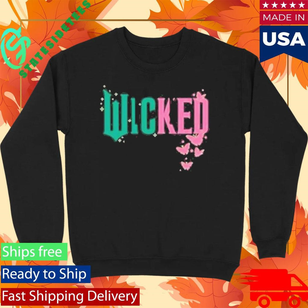 Glinda &amp; Elphaba Logo Split Juniors Shirt
