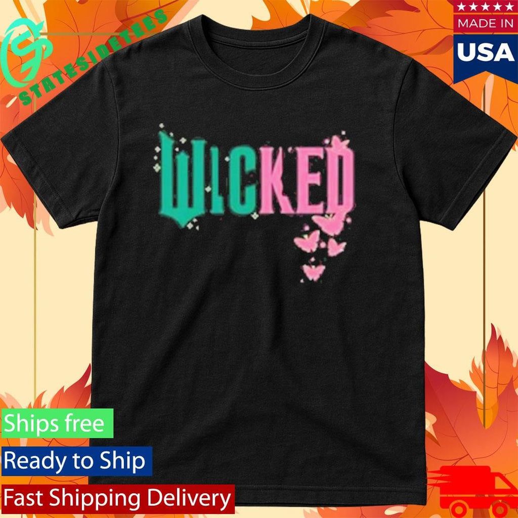 Glinda &amp; Elphaba Logo Split Juniors Shirt