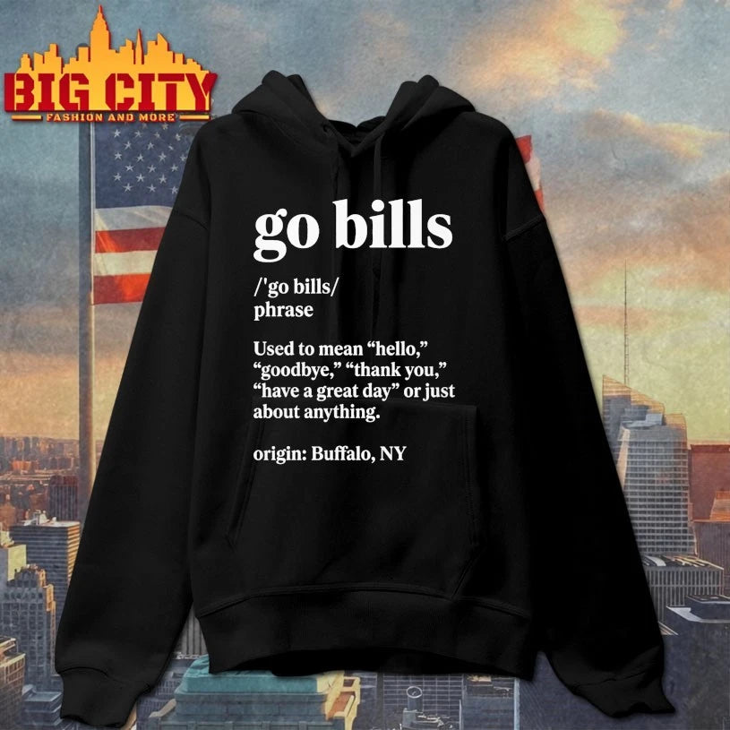 Go Bills Definition Meaning Used To Mean Hello Goodbye shirt