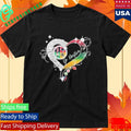 Go Boston Sports Teams Heart Glitter Diamond Shirt