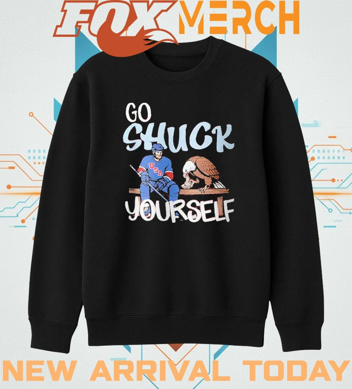 Go shuck yourself t-shirt