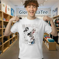 God Bless America Bad Bunny Lady Gaga Made by Lightworm T-Shirt