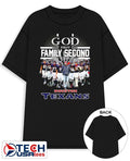God first family second then Houston Texans all team signature shirt
