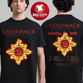 Godsmack World Tour 2026 Europe Schedule Tour Dates Two Sided Shirt