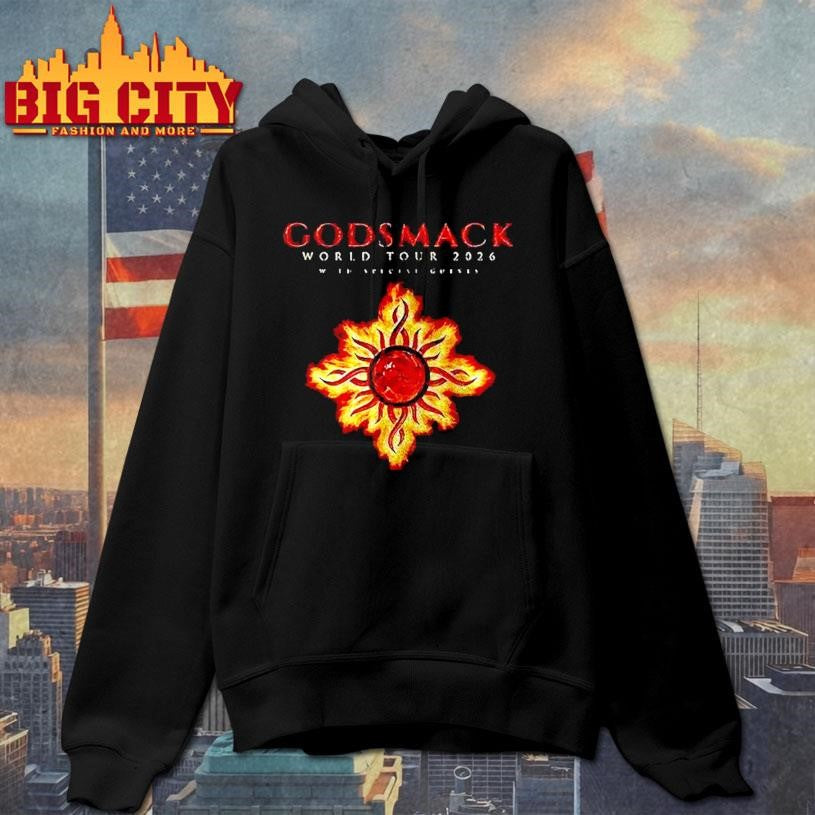 Godsmack World Tour 2026 Europe Tour Dates Schedule Shirt