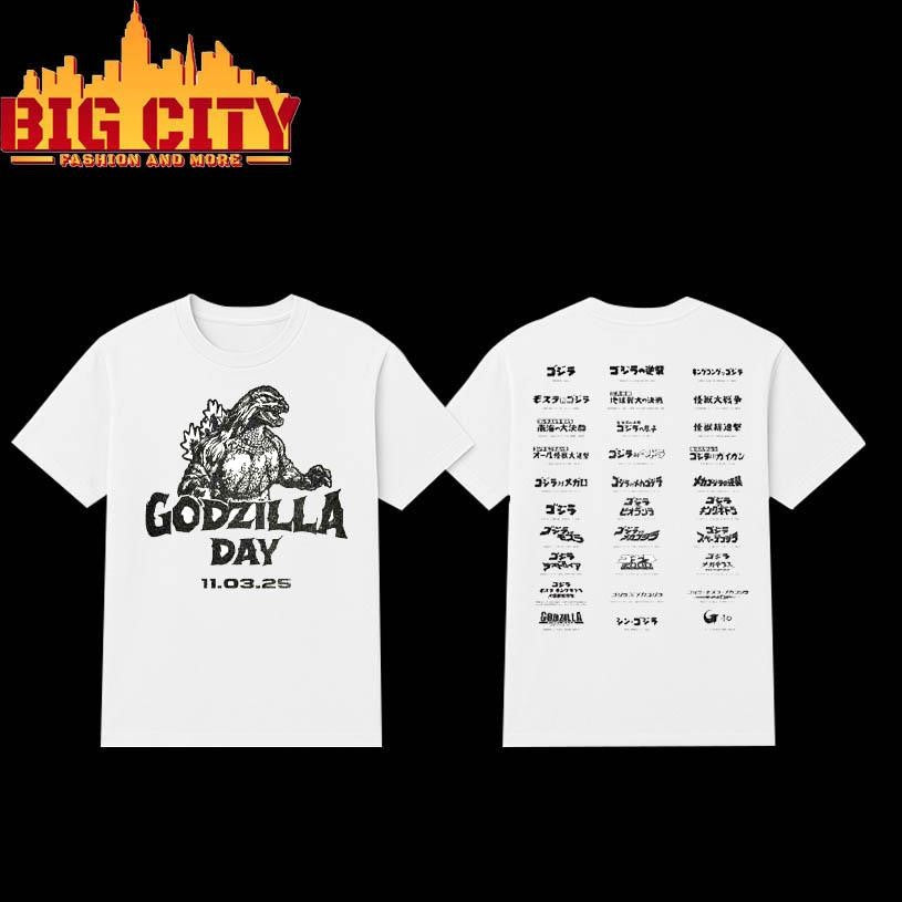 Godzilla Day 2025 Collector 2025 Two Sided Shirt