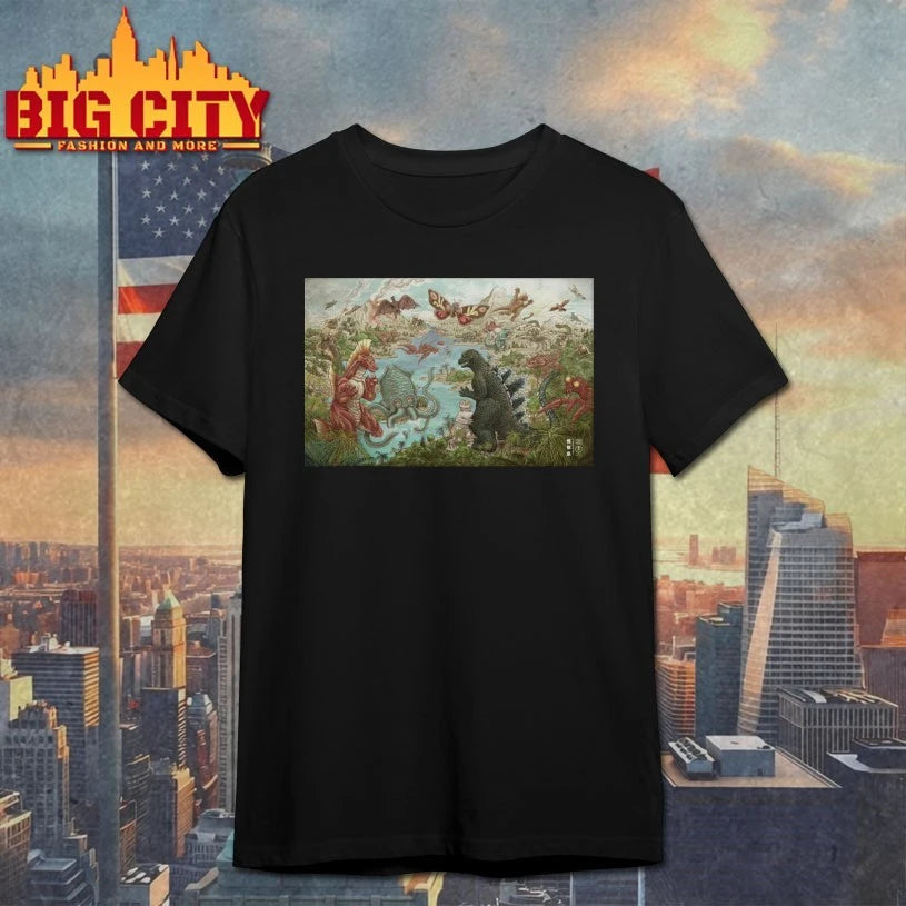 Godzilla Monster Island Poster shirt
