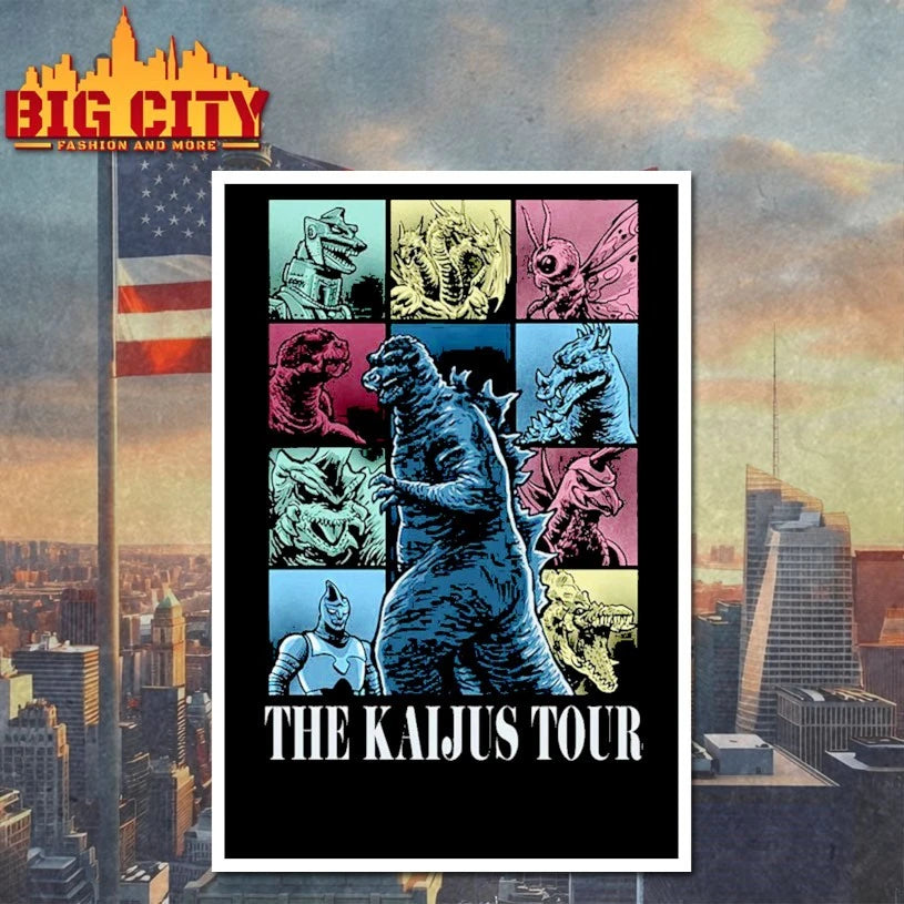 Godzilla The Kaijus Tour Shirt