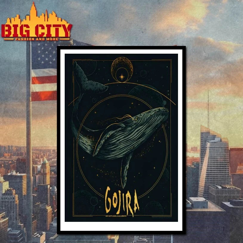 Gojira In Lille France On Nov 28 2025 Poster shirt