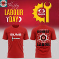 Gold Coast Suns x Labour Day 2026 Worker Tribute Game Hoodie Shirts