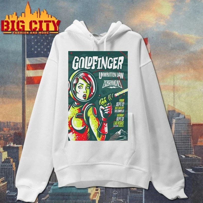GoldFinger Sep 13 2025 Event Lawn Virgin Hotels Las Vegas NV Poster shirt