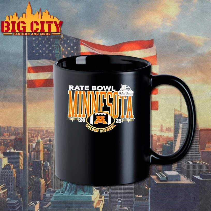 Golden Gophers 2025 Rate Bowl Shirt