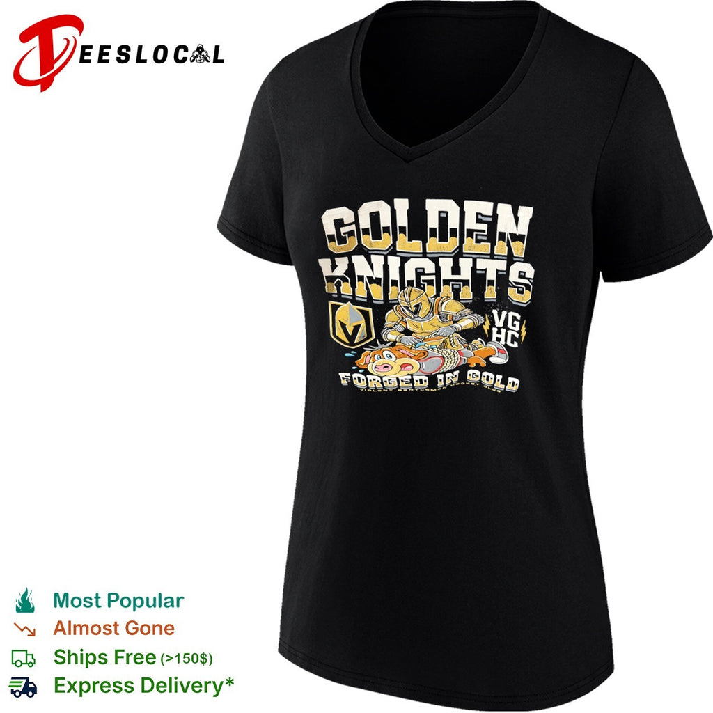 Golden Knights Vegas VGHC Forged in Gold Violent Gentlemen shirt