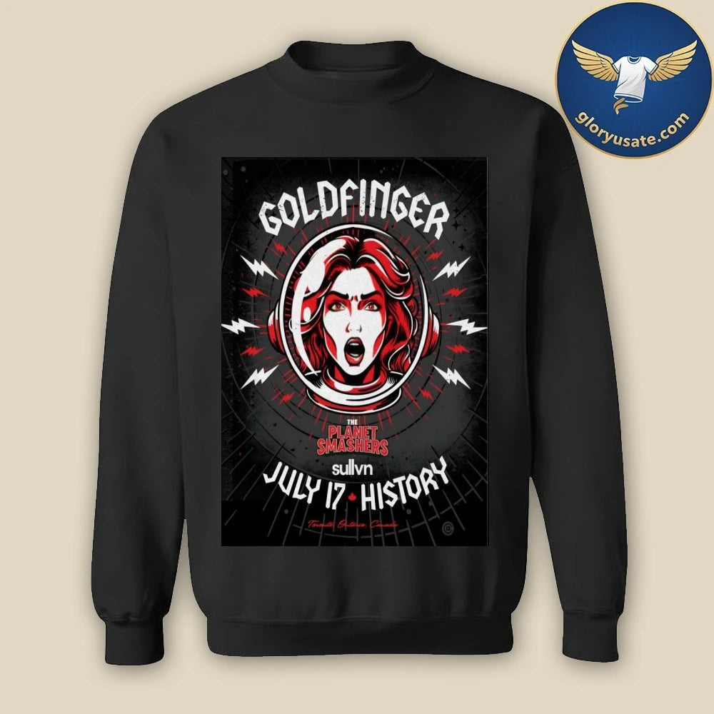 Goldfinger 7-17-2026 Toronto Canada Poster Shirt