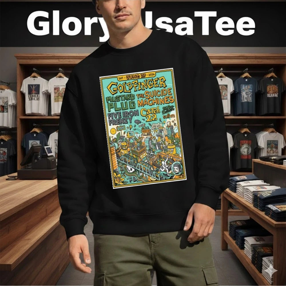 Goldfinger June 27 2026 The Intersection, Grand Rapids, MI Poster Shirt