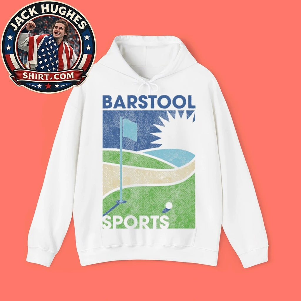 Golf Barstool Sports Golf Retro Graphic T-Shirt