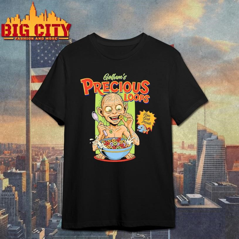 Gollum’s Precious Loops free fish inside shirt