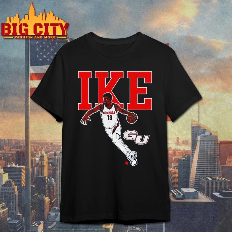 Gonzaga Basketball Graham Ike Name Pose shirt