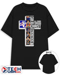 Gonzaga Bulldogs Basketball players cross I can do all things through Christ who strengthens me shirt