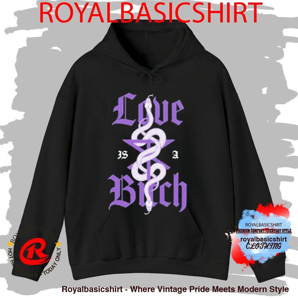 Good Law Project Love Is A Bitch Snake Shirt