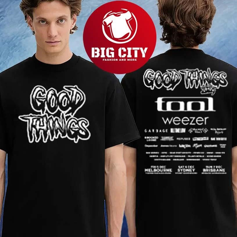 Good Things Festival 2025 Two Sided Shirt