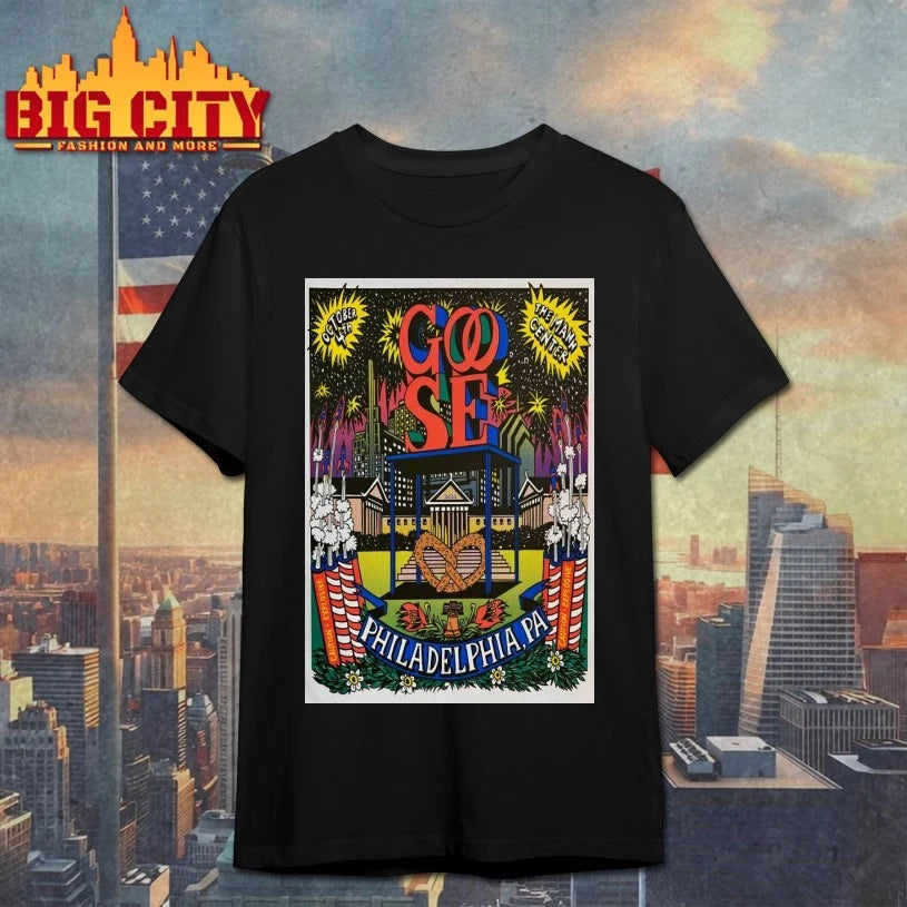 Goose 10.4.2025 Philadelphia Event Poster shirt