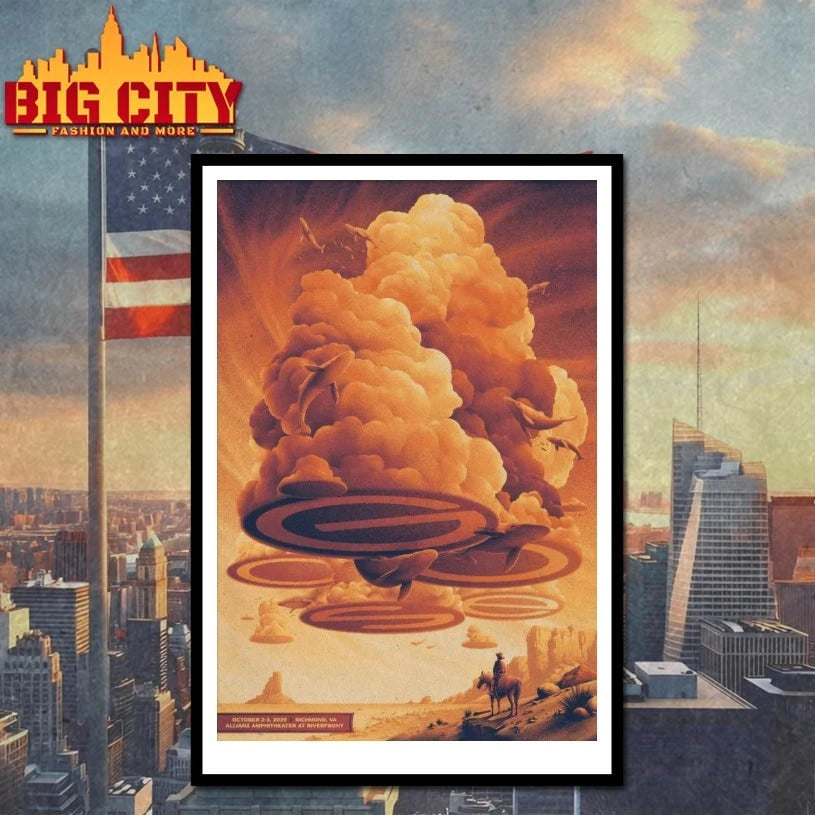 Goose Allianz Amphitheater at Riverfront Richmond VA Oct 2-3 2025 Poster shirt
