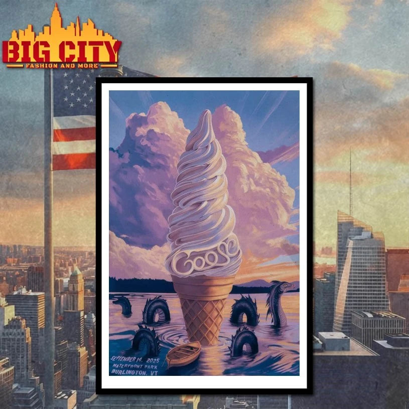 Goose Burlington VT Sep 14 2025 Poster shirt