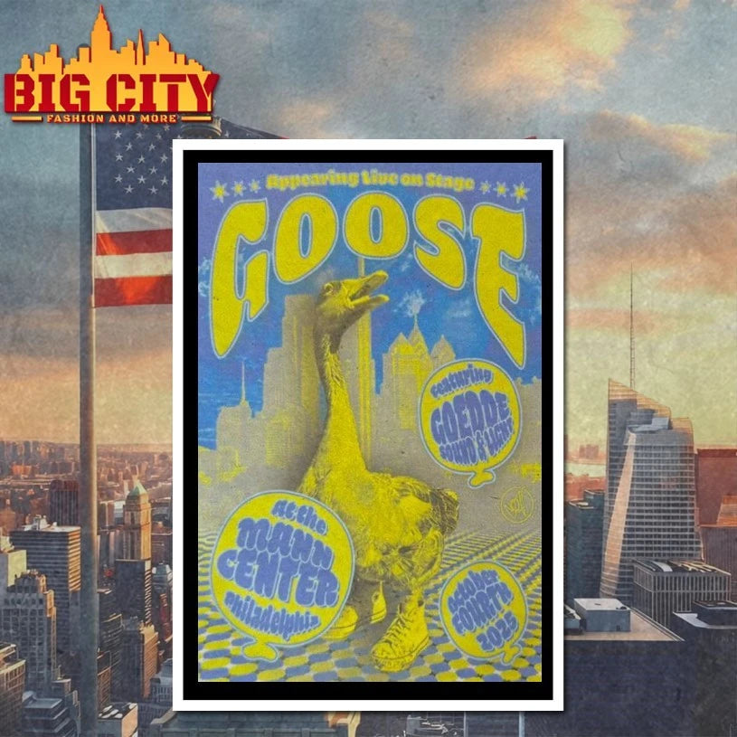 Goose Fall Tour 2025 Philadelphia, PA Poster Shirt
