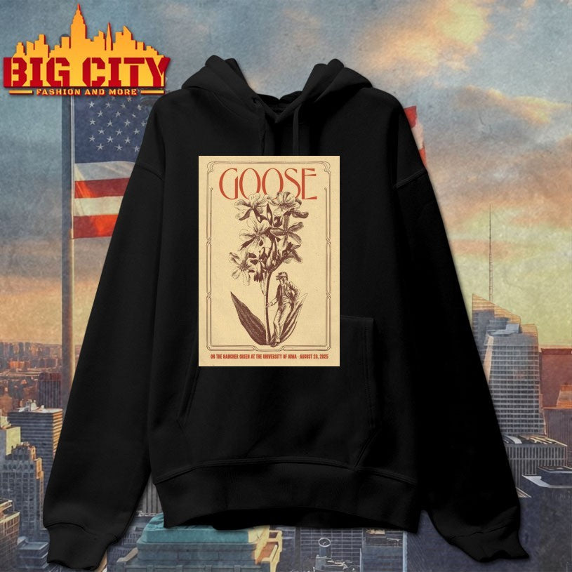 Goose Hancher Green At The University Of Iowa On Aug 28 2025 Poster Shirt