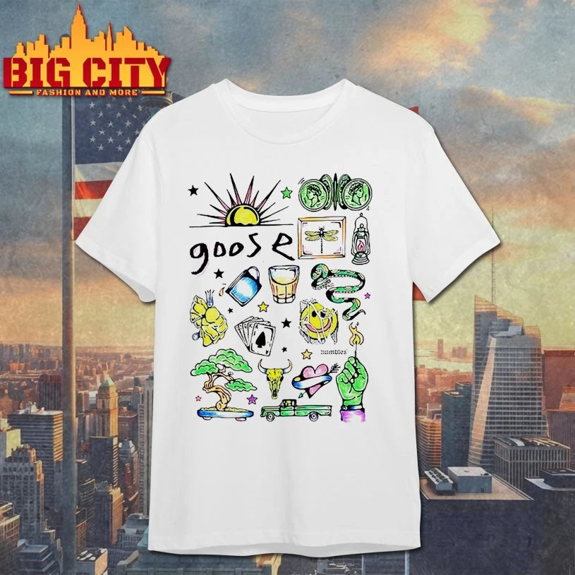 Goose Hand Colored Highlighter shirts