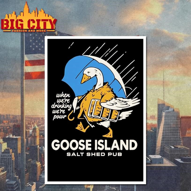 Goose Island Salt Shed Pub Shirt