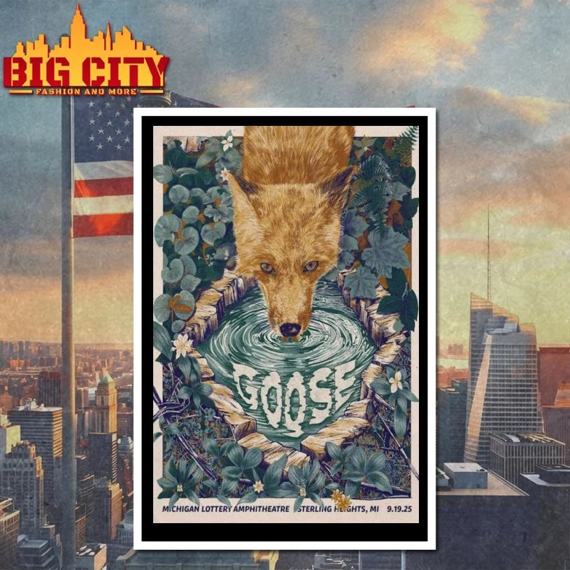 Goose Sterling Heights, MI Tour Sep 19 2025 Poster shirt