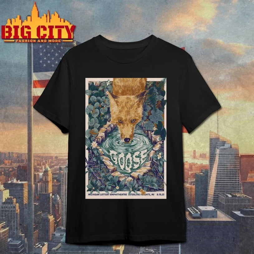 Goose Sterling Heights, MI Tour Sep 19 2025 Poster shirt