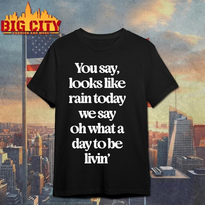 Goose The Band You Say Looks Like Rain Today Shirt