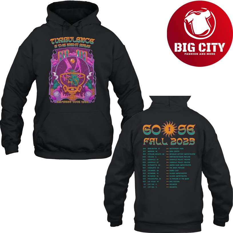 Goose Turbulence Tour Fall 2025 Shirt