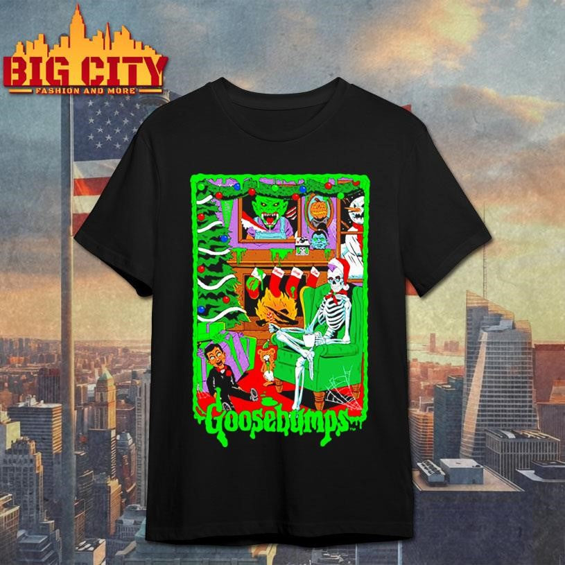 Goosebumps Cavity Colors Christmas Curly And Friends Shirt